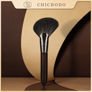 Kits Chichodo Makeup Brushluxurious scéné Ebony Animal Hair Series Foxgray Ratgoat Hair Bronzer Brushbauty Penf148