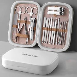 Kits Dynamics Professional Nail Clipper Kit Manicure Set Nail Cutter Pedicure Blackhead Blemish Eyelash Makeup Facial Care Tool