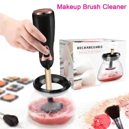 Kits Makeuvrages électriques Brushes Nettoyer Machine à laver Automatique Brosse de maquillage Dispositif de nettoyage 10 secondes outils de séchoir plus nettoyant en silicone