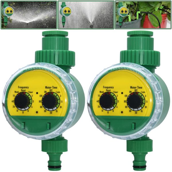 Kits minuterie d'eau d'irrigation électronique jardin maison intérieur extérieur contrôleur chronométré arroseur automatique vanne programmable tuyau de robinet