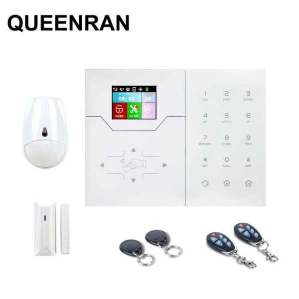 Kits Focus HAVGW WiFi Alarm GSM Alarm System 433MHz / 868MHz pour Smart Home Famber Security Automation Antift with App Control