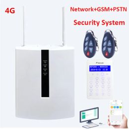 Kits Focus Meian FC7668PRO TCP IP IP Wired Security Alarm 4G GSM Alarm System avec 88 Alarme de maison intelligente filaire avec contrôle du webie