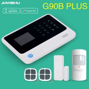 Kits G90B más 3G Wifi GSM Security Alarm System Multi Languages Menú Control de aplicaciones Smart Smart Home Firmar Alarm System IFTTT Alarma