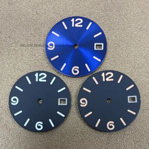 Kits Placa de reloj de pulsera de marcador de reloj estéril verde luminoso para herramientas de reparación de reemplazo de movimiento de relojes NH35 piezas