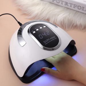 Kits High Power Sun X10 Max UV LED Nail Dryer Hine met automatische detectie Portable Home Use Lamp voor snelle droge nagels Poolse apparatuur