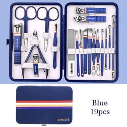Kits Hoge Quality 919pcs/Set Nail Cutter Manicure Set roestvrijstalen nagel Clippers kits schaar wenkbrauw make -up schoonheid gereedschap