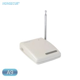 Kits HomSecur 433MHz Repeater de signal sans fil A9 pour 433 MHz Système d'alarme de sécurité domestique Capteur sans fil