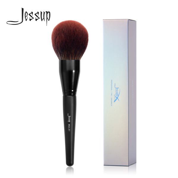 Kits Jessup Powder Brush Makeup Large Finishing Mineral Powder Brush, Vegan Flawlessl Face Brush Makeup pour PowderblushBronzer Mul01
