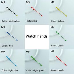 Kits M9 Pointer Watch Handen geschikt voor NH35/NH36 Movement Watch Accessories Green Super Luminous Watch -onderdelen