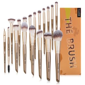 Kits Maange Professional 11/18pcs Make -upborstels Set Powder Foundation Oogschaduw Blush Blending Makeup Artist Tools Beauty Brushes