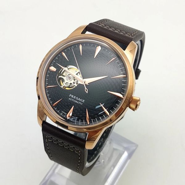 Kits Watch Men's Watch Business NH38 mécanique Automatic Watch Sport Le cuir imperméable Black Clock Relogie Masculino Cocktail