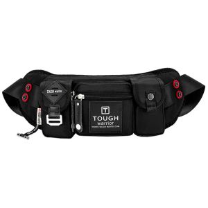 Kits Men Waist Pack multifonction Pouche de téléphone Small Crossbody Sac Voyage Fanny Oxford Pack de toit