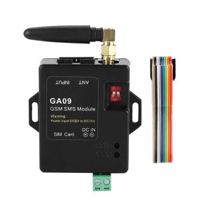 Kits mini 8 ch Seguridad doméstica Sistema de alarma GSM inalámbrico con diseño inteligente y llamada inalámbrica de alarma SMS
