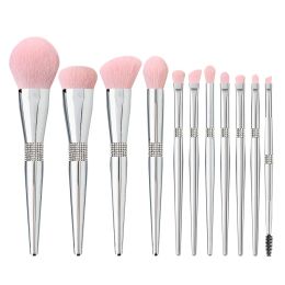 Kits Nouveau Luxury Professional 11pcs Bling Labe privée paillette synthétique LOW MOQ LOGO PLASSE CUSTUCH