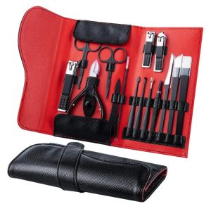 Kits Nieuwe manicure set Nagel Clippers Pedicure Kit roestvrij staal professionele verzorgingsset nagelverzorging Clipper Tool Set voor mannen vrouwen