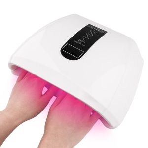 Kits Nieuwe stijl 96W snel drogende UV -lamp voor nagels gel Pools uitharding lampverzorging rood licht lamp nageldroger auto sensor manicure gereedschap