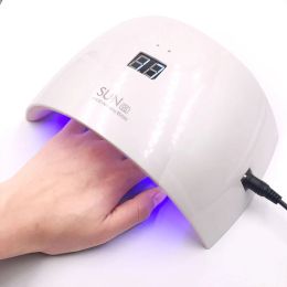 Kits beroep LED UV LAMP SUN LED UV SUN9C NAIL DROYER HINE 24W WIT LICHT VOOR HULPENDE GELAAD GEL NAK ART GEREEDSCHAP