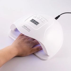 Kits Professional 114W Sun x9 MAX Nail UV LED lampe lampe de manucure de séchage pour le gel de séchage lampe de manucure