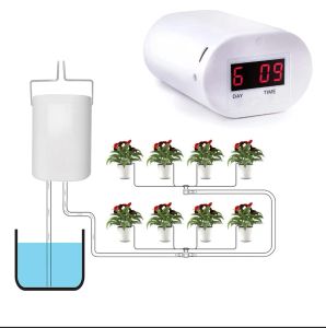 Kits SelfWatering System Controller 16/12 Pomp Kits Automatische Timer Thuis Druppelirrigatie Apparaat Besproeiingssets Tuin Gadget