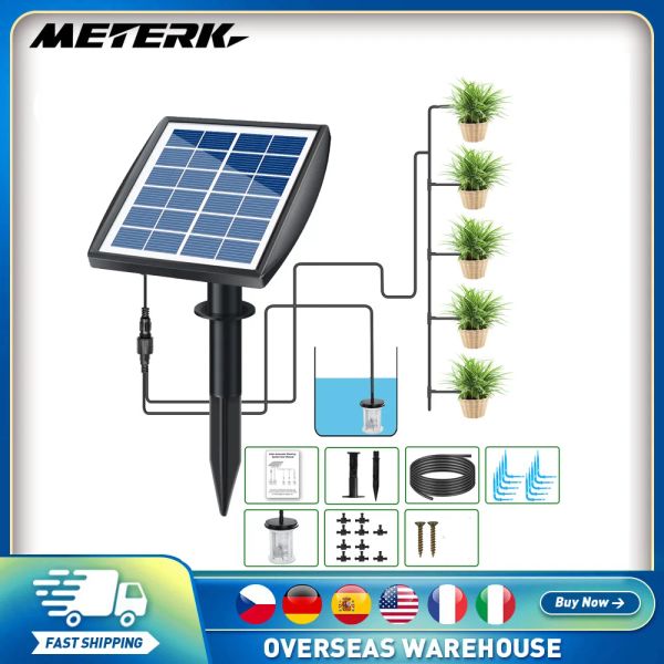 Kits de fuente de agua alimentada por Panel Solar, rociador de agua para piscina, estanque, jardín, con cabezales de bomba de agua, fuente de acuario