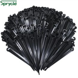 Kits Sprycle 50200x Garden 1/4 pouce CTYPE CORCHE SUPPORT FIXER PARTICON STAKES SEMPLE ASI