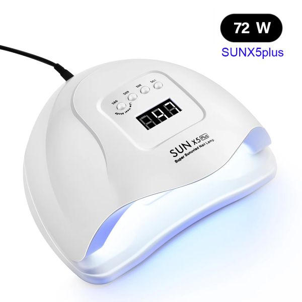 Kits Sun x Plus 72/6 / 6w / 6w lampe à ongles LED UV avec 36pcs LEDS pour manucure Gel Séchage à ongles lampe de vernis à ongles