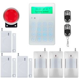 Kits Touch Touch Wireless GSM Alarm Systems Secure Home Home Wireless Signal 850/900/1800 / 1900MHz Prise en charge du russe / anglais