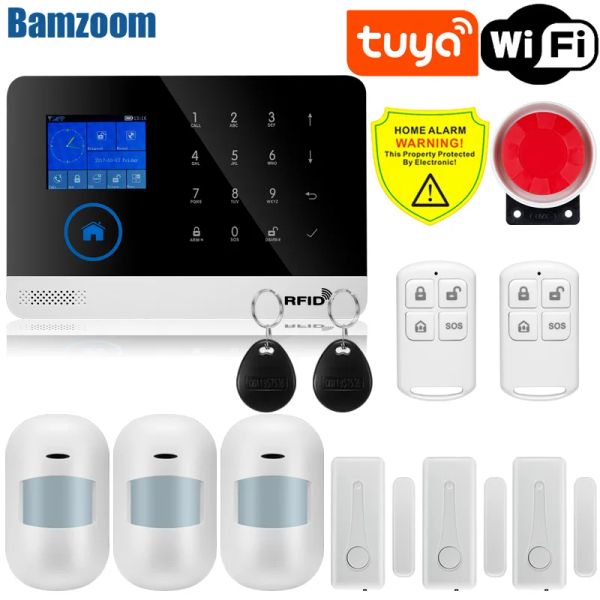 Kits TUYA WiFi GSM Alarm Système