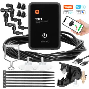 Kits Tuya WiFi-irrigatietimer Automatisch besproeiingsapparaat Intelligente sprinklercontroller Sproeisysteem APP-bediening voor tuinplanten