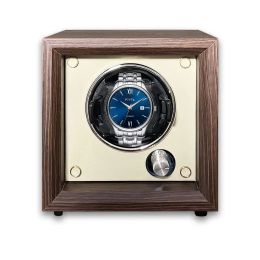 Kits Watch Winder 1 Boîte de montres pour le moteur Mabuchi luxe en bois de montre en bois adapté à la boîte de rangement muette antimagnétique mécanique