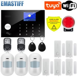 Kits WiFi Système d'alarme GSM 433MHz ALARME DE SÉCURITÉ HAUTES SÉCURITÉE SANSE SECTEUR SEMPRERD