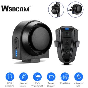 Kits alarme de vibration de vélo wsdcam alarme sans fil de moto