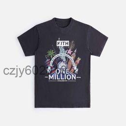 T-shirt TEE MILLION MILLIONS VINTAGE avec des friandises Million Pattern imprimé sur le ChestMK9T