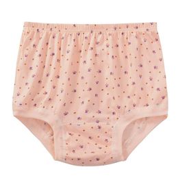 KJ169 vrouwen Ondergoed Katoenen Slipje Vrouwelijke Hoge Taille Big Size slips knickers sous vetement femme278p