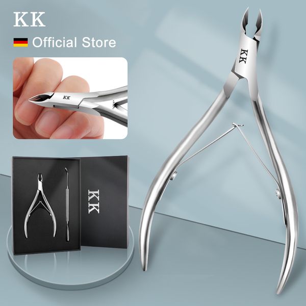 KK Cuticule Nipper Coupe-ongles Ciseaux Manucure Peau Morte Remover En Acier Inoxydable Pédicure Cutter Pusher Outil Trimme Soins Des Mains 220510