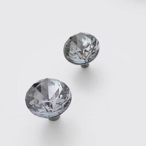 Kkfing Luxury Diamond Crystal Cabinet Porte de porte de placard Datoir à tiroir et porte de la garde-robe Tire le mobilier