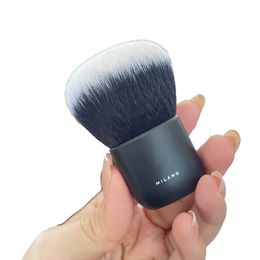 KK pinceau de maquillage visage 13 Kabuki poudre pinceau cosmétique synthétique noir finition réglage brosse pour poudres