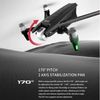 Aircraft de drone KK13 RC avec caméra 4K 6K DRONE PROFÉSIONAL 5G WiFi 2 Axis Gimbal Drones sans balais Photo 120 ° Wide angle GPS 25min Temps de vol Quadcoptère Pro