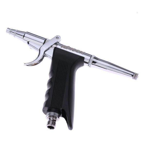 Kkmoon Pistol Trigger Airbush Set avec tuyau 3 conseils 2 tasses pour la peinture d'art Tatouage Modèle de pulvérisation Modèle Air Brush Tool Tool 240423