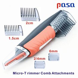 KKXXYS Précision Sécoureur Ear Nez Trimmer Clipper Shaver Personal Electric Face Care Trimer avec des lumières LED 240410