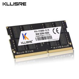 Kllisre DDR3 DDR4 8GB 4GB 16GB Laptop Ram 1333 1600 2400 2666 3200 DDR3L 204PIN SODIMM NOOTBEGER GEHEUGEN