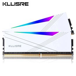 Kllisre Ram DDR4 8 Go 16 Go mémoire RVB 3200 MHz 1,35 V DIMM de bureau haute compatibilité 240322