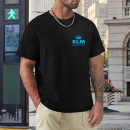 KLM Royal Dutch Airlines Logo T-shirt T-shirt TEES Sportfan T-shirts Zweetoverhemden, mannen