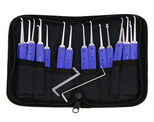 Outils de sélection de verrouillage KLOM 18PCS SET des outils de serrure de serrure de verrouillage outils de déverrouillage 299j7559593