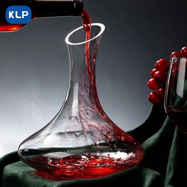 KLP – ensemble de verres à vin rouge pomme verte, carafe domestique, verre européen, tasse en cristal, verres à pied, ensemble créatif 240122