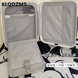 KLQDZMS 20 "22" 24 "26 pulgadas 26 pulgadas La nueva maleta de alojamiento de mano de mano de alta calidad.