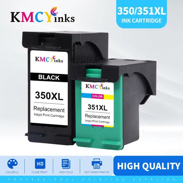 KMCyinks Remanufacturé 350xl Remplacement de la cartouche d'encre pour HP 350 351 XL pour HP350 DeskJet D4260 4260 D4360 C4200 C4480 240420