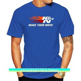 Kn Racer t-shirt Kn Racer filtre à Air t-shirt t-shirts impression manches courtes décontracté Oneck coton 220702