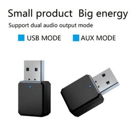 KN318 Bluetooth 5.1 Wi-Fi Finders Audio Receiver Dual Output Aux USB Stereo auto handsfree Call Wireless Adapter Video