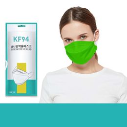 KN95 Masker Volwassen Visvorm 10 Stuks Wegwerpkleur Drie-Dimensionale 3D Fish Mond Willow Leaf Type Anti-Haze Masks